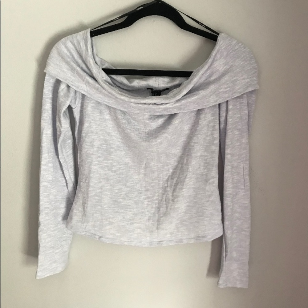 Off the shoulder sweater